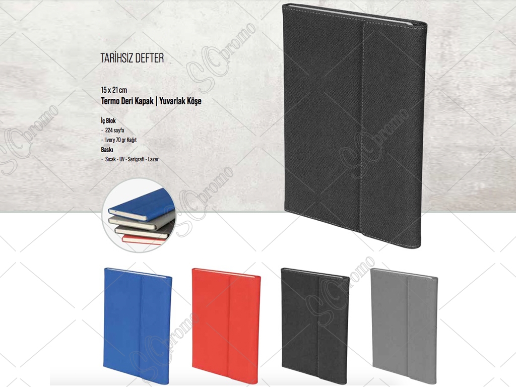 Kapaklı Tarihsiz Defter